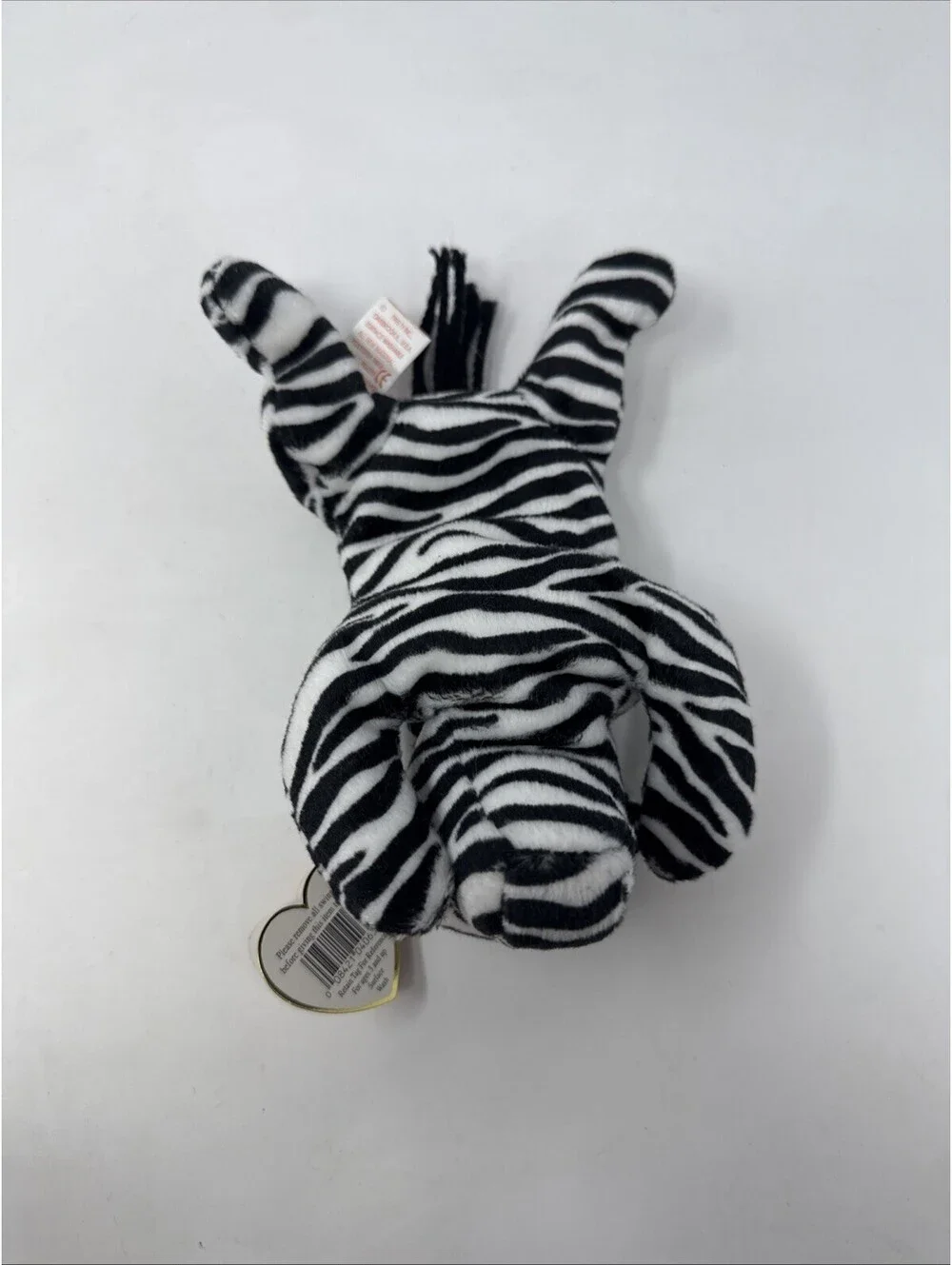Ziggy Zebra Beanie Babies With Tag Animal Baby Adorable Collectable Stuffed Toy